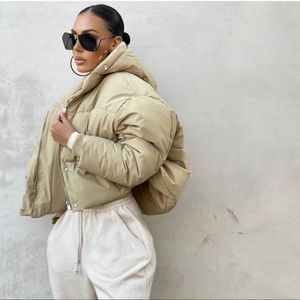 Zara | Jackets \u0026 Coats | Zara Cropped 